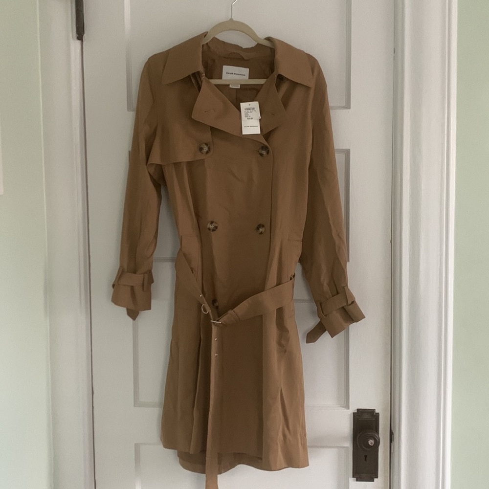 Club Monaco SD Everywear Trench Brown